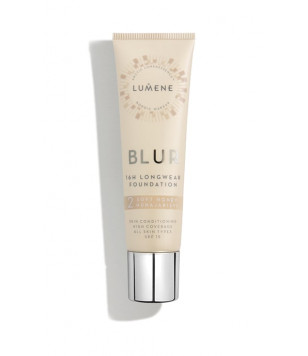 Стійка тональна основа Blur 16H Longwear Foundation SPF15 Lumene (2) Soft Honey, 30 мл