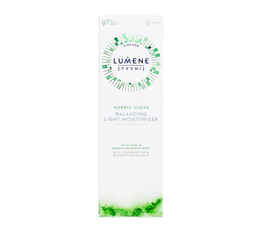 Балансирующий легкий увлажняющий крем для лица Nordic Clear Balancing Light Moisturizer Lumene , 50