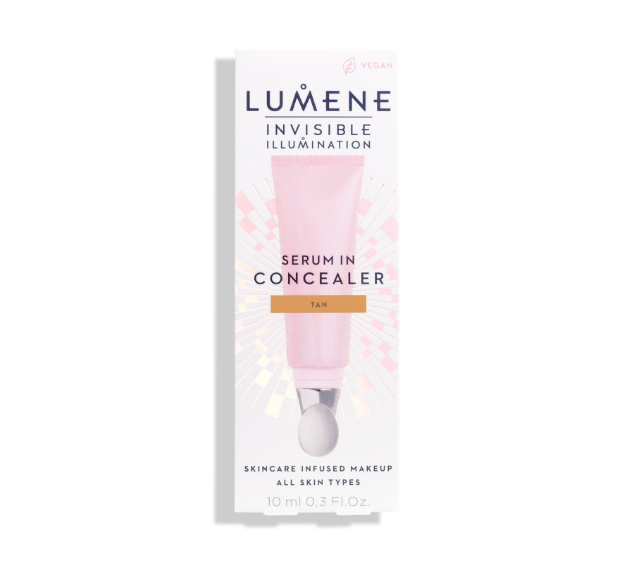 Консилер із сироваткою Invisible Illumination Serum In Concealer Lumene (Tan), 10 мл