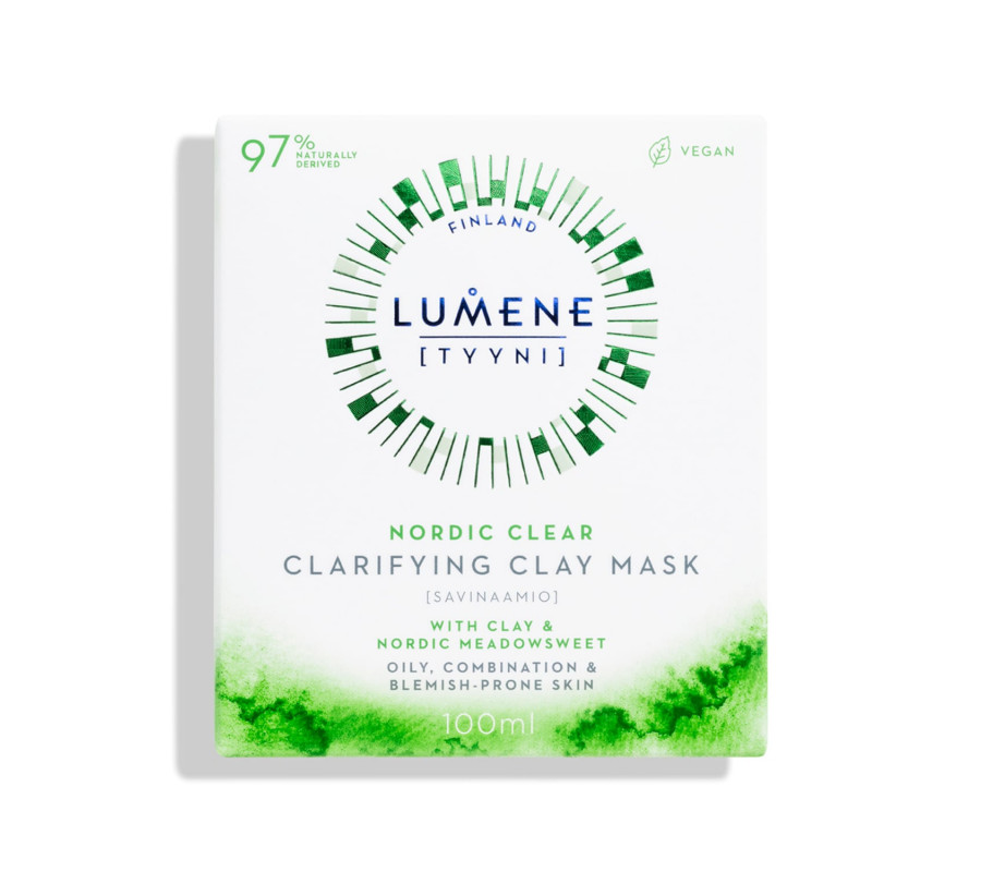 Маска глиняная для глубокой очистки для жирной и комбинированной кожи Lumene , 100 мл