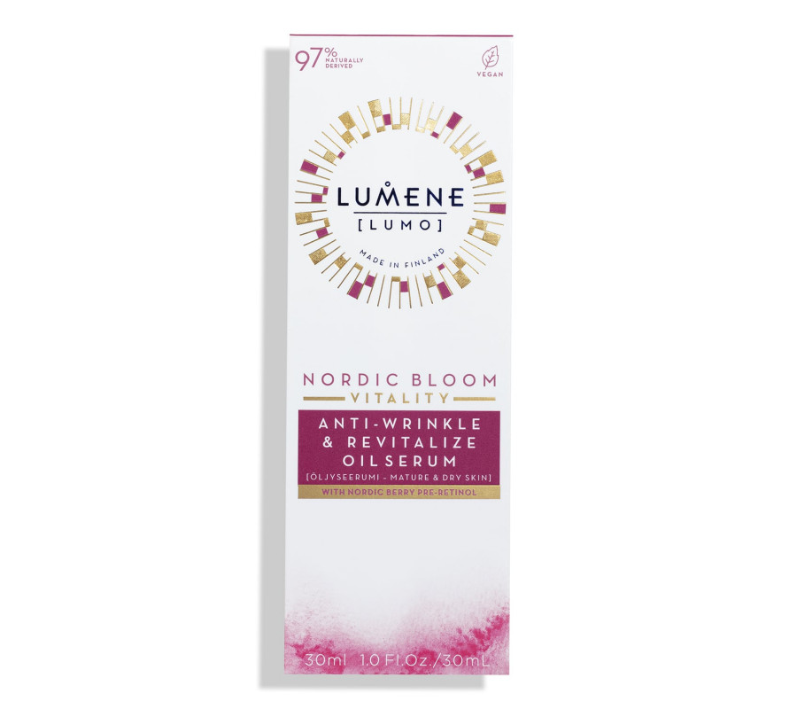 Олійна сироватка для обличчя від зморщок Lumene , 30 мл