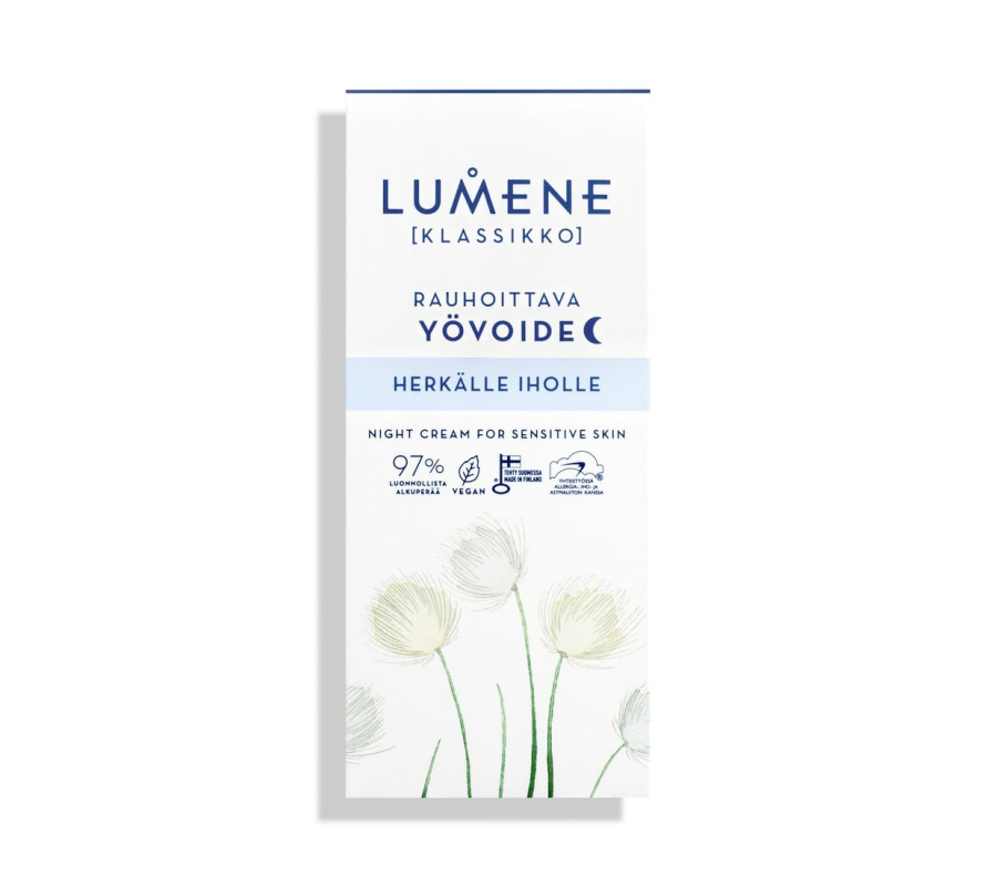 Ночной крем для лица Klassiko Soothing Night Cream Lumene , 50 мл