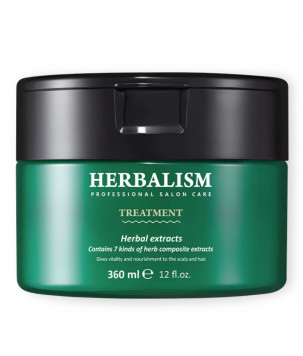 Трав'яна маска для волосся з амінокислотами Herbalism Treatment La'dor, 360  мл