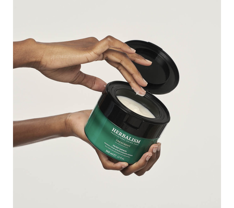 Трав'яна маска для волосся з амінокислотами Herbalism Treatment La'dor, 360  мл