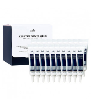 Сироватка для посічених кінчиків Keratin Power Glue La'dor, 20x15 г
