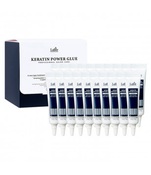 Сыворотка для секущихся кончиков Keratin Power Glue La'dor, 20x15 г