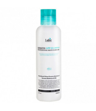 Кератиновий безсульфатний шампунь Keratin LPP Shampoo Lador, 150 мл