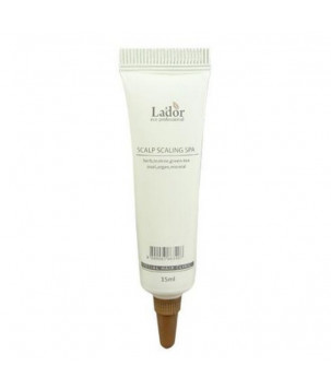 Сироватка-пілінг для шкіри голови Scalp Scaling Spa Hair Ampoule Lador, 15 мл