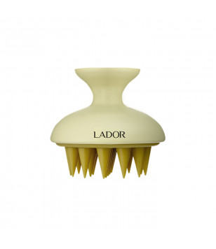 Щетка для мытья волос и массажа головы Scalp Massager Shampoo Brush Brown Lador, 70*70*70мм