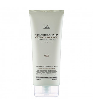 Маска для кожи головы с экстрактом чайного дерева Tea Tree Scalp Clinic Hair Pack Lador, 200 мл