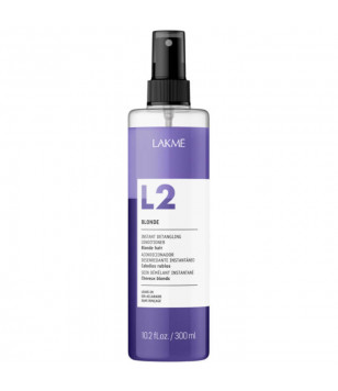 Двухфазный кондиционер для осветленных или седых волос L2 Violet Blonde Lakme, 300 мл