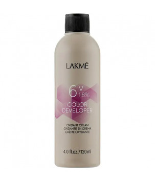 Крем-окислювач Color Developer 6V (1,8%) Lakmé, 120 мл