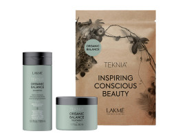 Набір Teknia Organic Balance Lakmé, shm/100 мл + mask/50 мл
