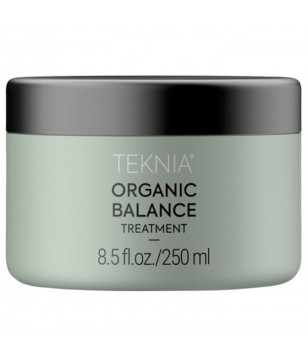 Інтенсивна зволожуюча маска для волосся всіх типів Teknia Organic Balance Treatment Lakmé, 250 мл