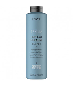 Міцелярний шампунь для глибокого очищення волосся Teknia Perfect Cleanse Shampoo Lakmé, 1000 мл