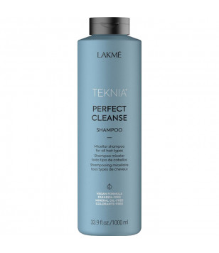 Міцелярний шампунь для глибокого очищення волосся Teknia Perfect Cleanse Shampoo Lakmé, 1000 мл