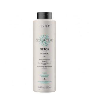 Міцелярний шампунь проти сухої та жирної лупи Teknia Scalp Care Detox Shampoo Lakmé, 1000 мл