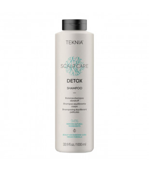 Мицеллярный шампунь против сухой и жирной перхоти Teknia Scalp Care Detox Shampoo Lakmé, 1000 мл