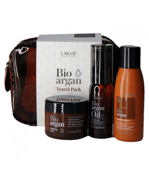 Набір K.Therapy Bio Argan Consumer Pack Lakmé, shm/300 мл + mask/250 мл + oil/125 мл