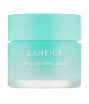 Нічна відновлювальна маска для губ Lip Sleeping Mask Mint Choco Laneige, 20 г
