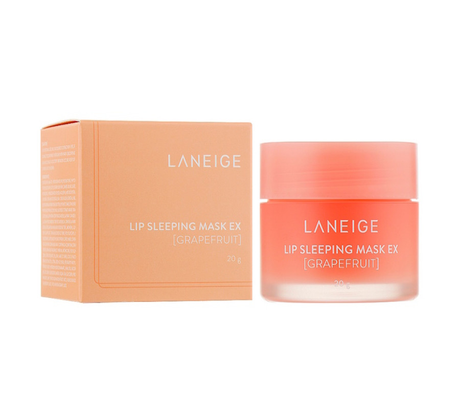 Нічна маска для губ з екстрактом грейпфрута Lip Sleeping Mask Grapefruit Laneige, 20 мл