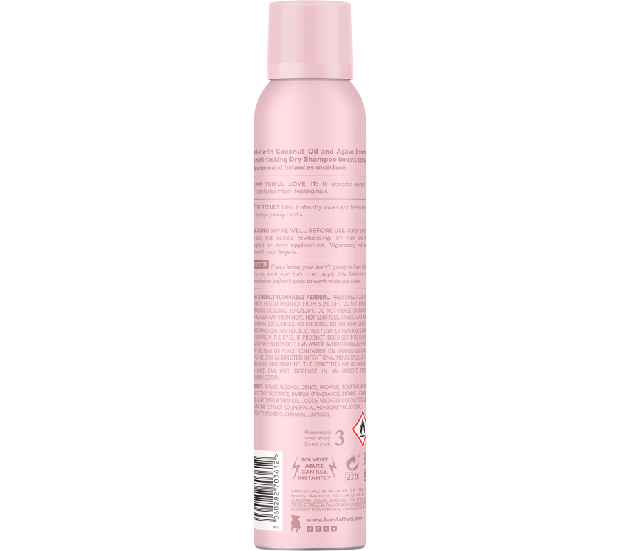 Lee Stafford сухой шампунь CoCo LoCo с агавой Texturising Dry Shampoo 200 мл — купить в Украине