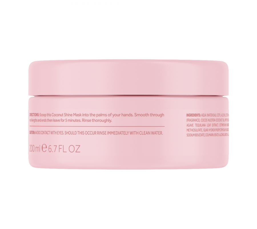 Lee Stafford маска для сяйва волосся з кокосовою олією Coco Loco With Agave Coconut Shine Mask 200 мл — купити в Україні