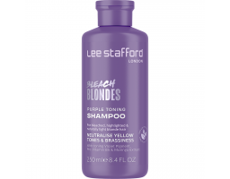 Lee Stafford фиолетовый тонирующий шампунь для осветленных волос Bleach Blondes Purple Toning Shampoo — купить в Украине