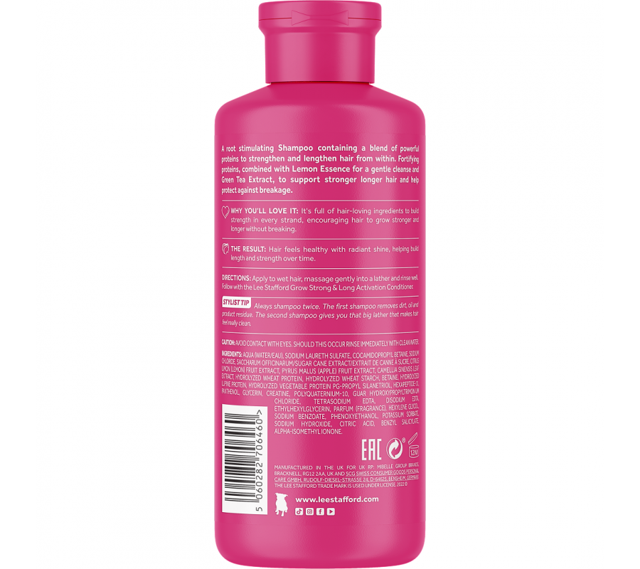 Lee Stafford шампунь-активатор роста волос Grow Strong & Long Activation Shampoo 250 мл — купить в Украине
