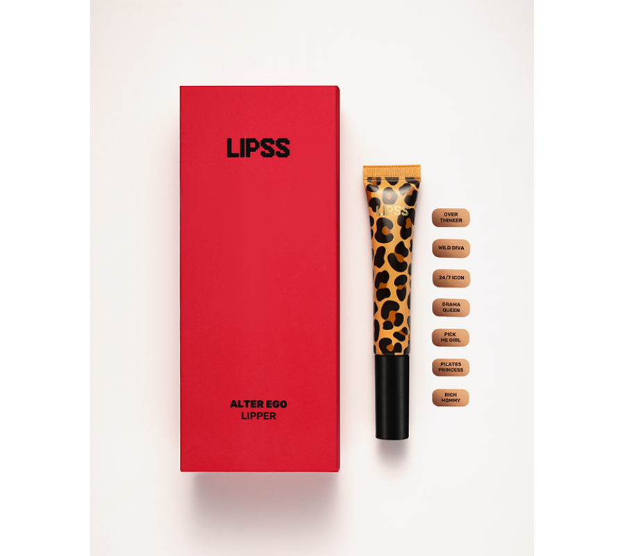 Lipss Lipper-блиск для губ Вишня у шоколаді Lips Lipper Alter Ego, 12мл