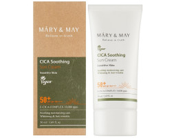 Сонцезахисний крем CICA Soothing Sun Cream SPF50+ PA++++ Mary & May, 50  мл