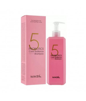 Шампунь із пробіотиками для захисту кольору 5 Probiotics Color Radiance Shampoo MASIL, 500 мл