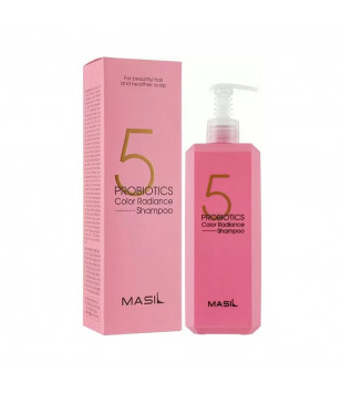 Шампунь із пробіотиками для захисту кольору 5 Probiotics Color Radiance Shampoo MASIL, 500 мл