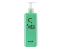Шампунь для глибокого очищення шкіри голови 5 Probiotics Scalp Scaling Shampoo MASIL, 500 мл