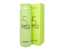 М'який безсульфатний шампунь з пробіотиками та яблучним оцтом 5 Probiotics Apple Vinegar Shampoo MASIL, 150 м