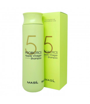 Мягкий бессульфатный шампунь с пробиотиками и яблочным уксусом 5 Probiotics Apple Vinegar Shampoo MA