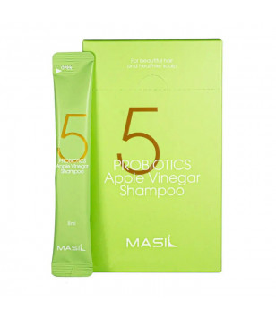 Мягкий бессульфатный шампунь с пробиотиками и яблочным уксусом 5 Probiotics Apple Vinegar Shampoo MA