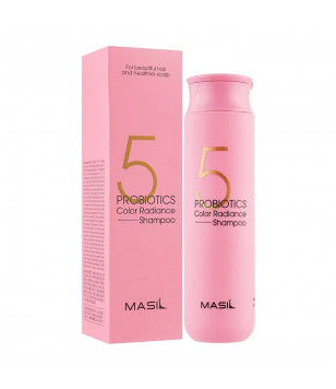 Шампунь із пробіотиками для захисту кольору 5 Probiotics Color Radiance Shampoo MASIL, 300 мл