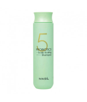Шампунь для глибокого очищення шкіри голови 5 Probiotics Scalp Scaling Shampoo MASIL, 300 мл