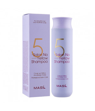 Шампунь проти жовтизни волосся 5 Salon No Yellow Shampoo MASIL, 150 мл