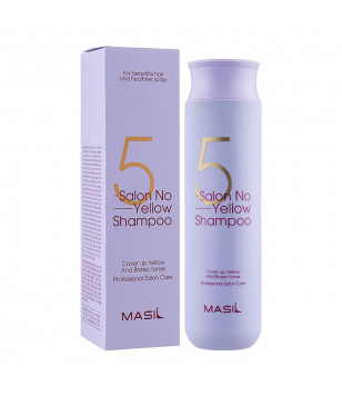 Шампунь проти жовтизни волосся 5 Salon No Yellow Shampoo MASIL, 150 мл