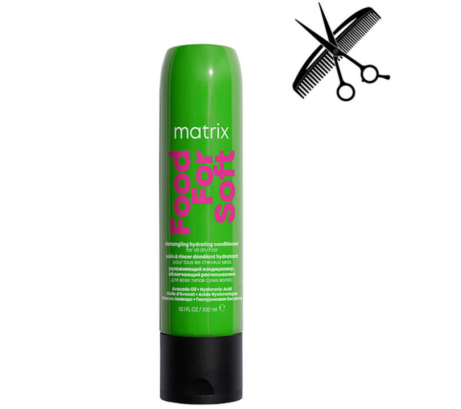 Matrix Food For Soft Detangling Hydrating Conditioner — кондиціонер для зволоження та легкого розчісування волосся, 300 мл