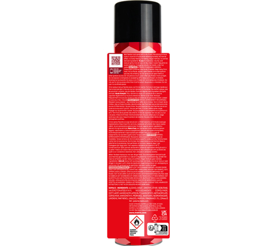 Спрей для контролю та фіксації зачіски Style Link Fixer Finishing Hairspray Matrix, 400 мл