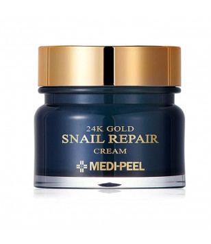 Крем для обличчя з колоїдним золотом та муцином равлика 24k Gold Snail Repair Cream Medi-Peel, 50 мл