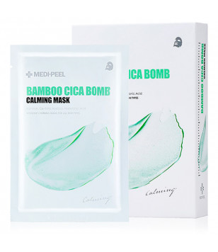 Успокаивающая маска Bamboo Cica Bomb Calming Mask Medi-Peel, 10x25 мл