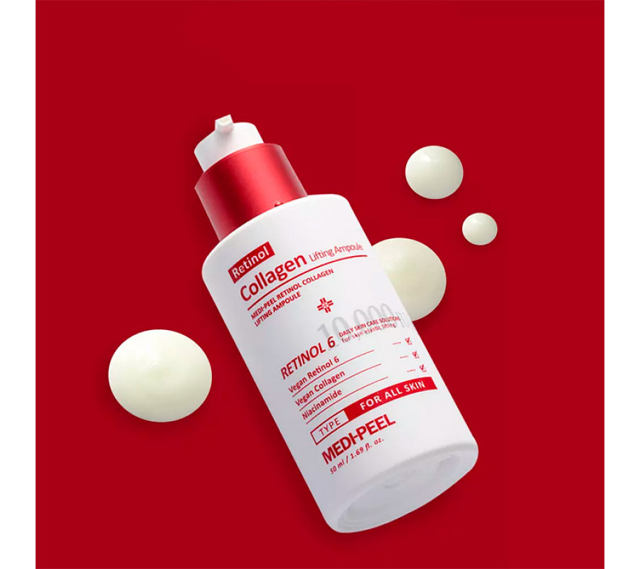 Medi-Peel Retinol Collagen Lifting Ampoule — ліфтинг-сироватка з ретинолом і колагеном, 50 мл