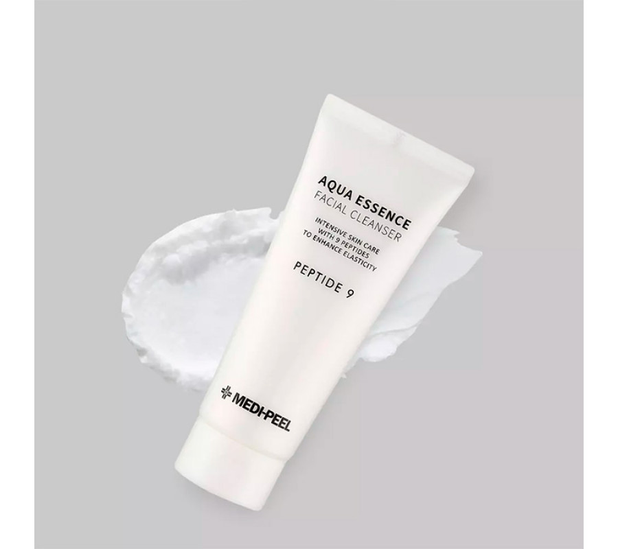 Medi-Peel Peptide 9 Aqua Essence Facial Cleanser — увлажняющая пенка для умывания с пептидами, 150 мл