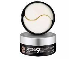 Hyaluron Dark Benone Peptide 9 Ampoule Eye Patch — гідрогелеві патчі проти темних кіл з пептидами, 60 шт