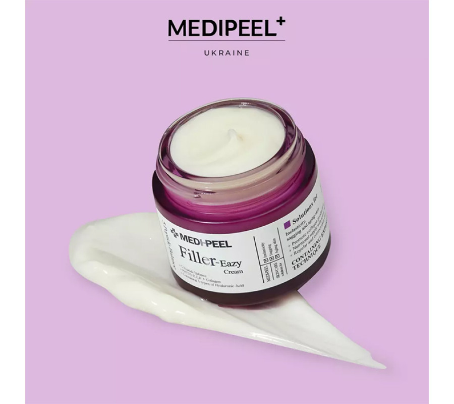 Medi-Peel Filler-Eazy Cream — антивіковий крем-філлер для пружності шкіри обличчя, 50 мл