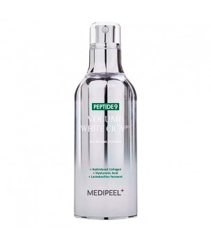 Освітлююча киснева есенція для обличчя з центеллою Peptide 9 Volume All In One White Cica Essence Pro Medi-Pee